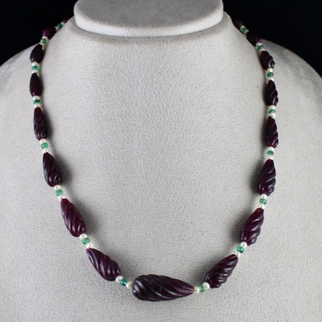 FINE RUBIES & SPINEL BEADS