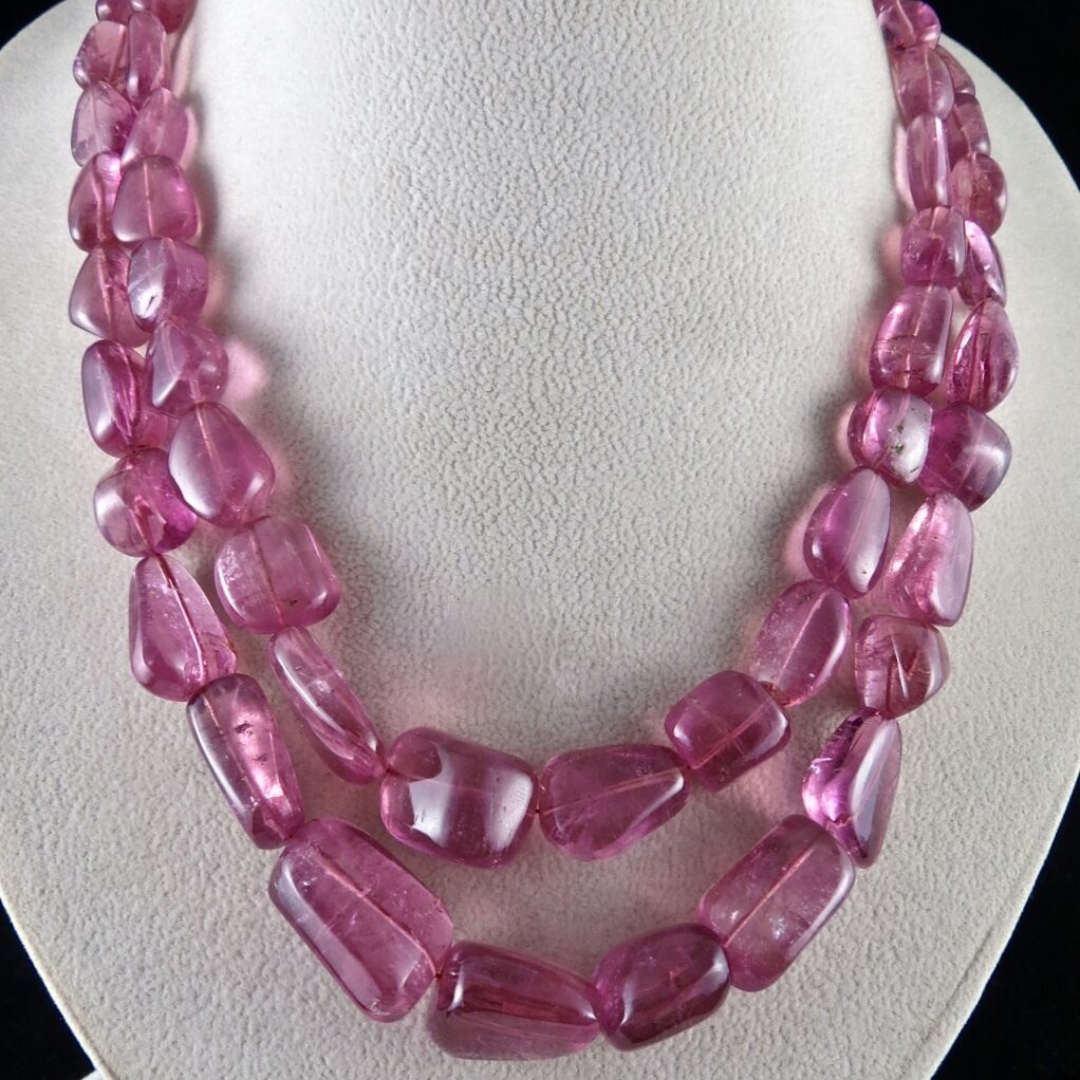 TOURMALINE BEADS & GEMSTONES