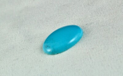 Natural Arizona Turquoise Gemstone Oval Cabochon 14.88ct For Ring/pendant