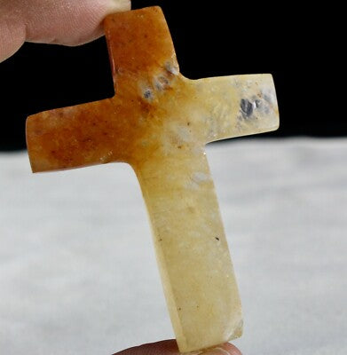 Vintage Multi Quartz 8 Pcs 665 Cts Gemstone Spiritual Cross Pendant