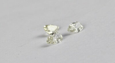 Certified Natural Old Mine Cut Diamond Pear Stones 1.54 Ct For Earring Ring