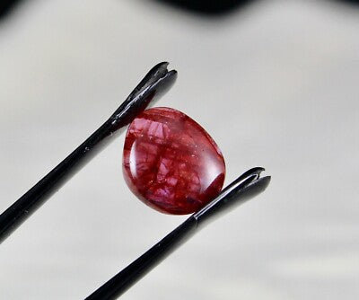 Old Mines Ruby Cabochon 3.35ct Gemstone Fancy Ring Pendant Design