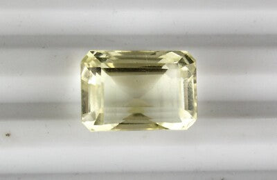 Natural Lemon Quartz Octagon Cut 19x13mm 25.05 Ct Big Gemstone Pendant Ring