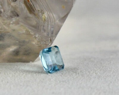 Certified Natural Aquamarine 11pcs Octagon Cut 9.47ct Gemstone Set Bracelet