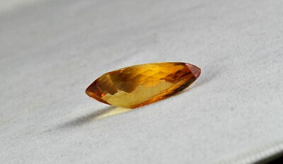 Natural Yellow Citrine 22.46ct Fancy Faceted Gemstone Pendant Designing