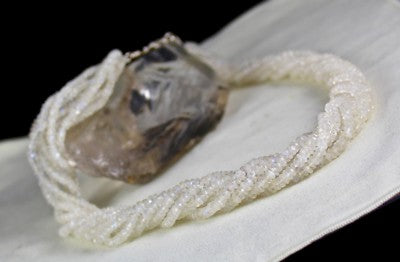 Natural Rainbow Moonstone Bead Faceted Round 8l 597 Ct Fashion Gemstone Necklace