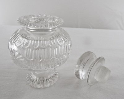 Hand Carved Natural Rock Crystal Quartz 1220ct Perfume Bottle Decor