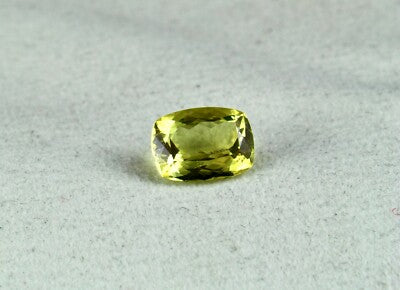Certified Natural Unheated Yellow Aquamarine 5.41 Ct Gemstone Ring Pendant