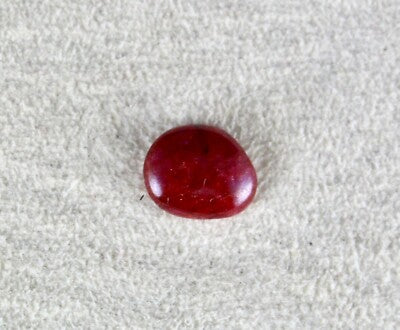 Old Mines Ruby Cabochon 3.35ct Gemstone Fancy Ring Pendant Design