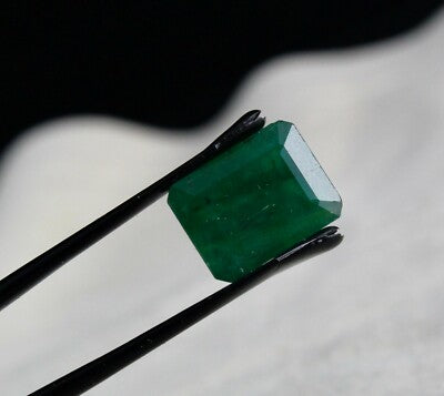 Certified Natural Emerald Octagon Cut 15x11mm 11.42ct Gemstone Ring Pendant
