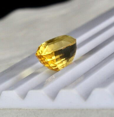 Yellow Citrine Oval Cut 20x13mm 20.78ct Loose Gemstone Ring Pendant