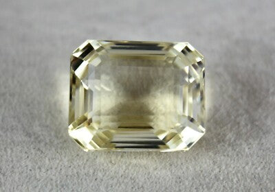 Yellow Citrine Octagon Cut 53.10 Ct Gemstone Pendant Ring Designing