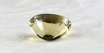 Certified Natural Lemon Quartz Oval 158.82 Ct 39x27mm Loose Gemstone Pendant