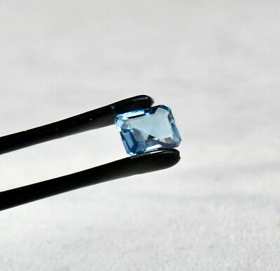 Certified Natural Aquamarine 11pcs Octagon Cut 9.47ct Gemstone Set Bracelet