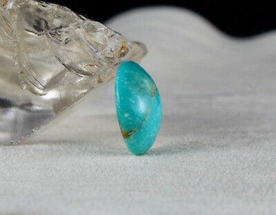 Natural Turquoise 15.90 Ct Oval 20x16 Mm Gemstone Ring Pendant Designing