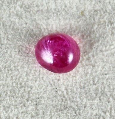 Certified 8 Mm Natural Burma Ruby Round Cabochon 2.58 Ct Gemstone Ring Pendant