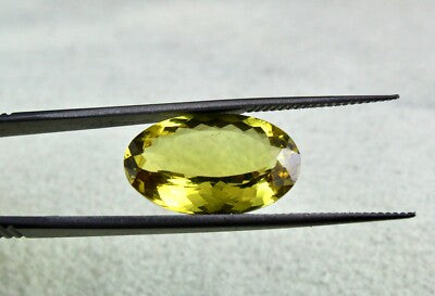 Certified Natural Untreated Yellow Aquamarine Helidor Oval 8.98 Ct Ring Pendant