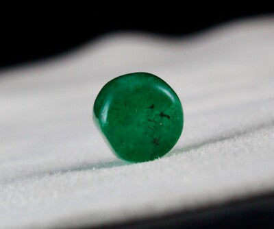 Certified Gtl 10mm Natural Emerald Bead Carat Weight 11.39ct Round Pendant