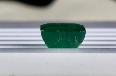 Certified Natural Emerald 13x11mm 10.96ct Octagon Gemstone Pendant Ring