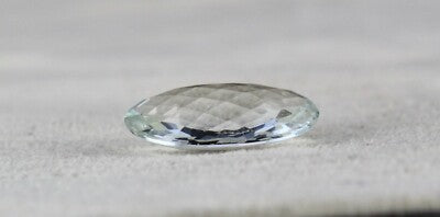 Finest Natural Blue Aquamarine 6.36ct Oval Gemstone For Ring Pendant