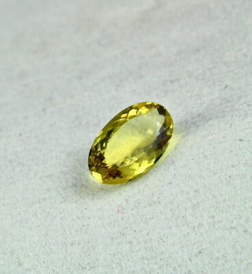 Certified Natural Untreated Yellow Aquamarine Helidor Oval 8.98 Ct Ring Pendant