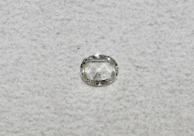 Certified Natural Diamond Rose Cut 0.89 Ct H Cushion Shape For Ring Or Pendant