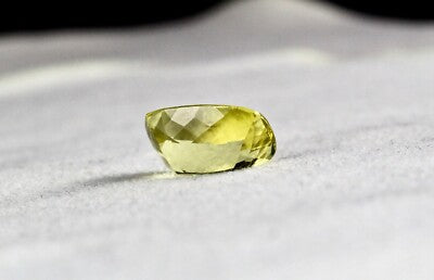 Certified Natural Unheated Yellow Aquamarine 5.41 Ct Gemstone Ring Pendant