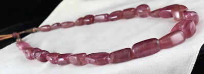 Certified Natural Pink Tourmaline Rubellite Necklace 989 Ct Fine Gemstone