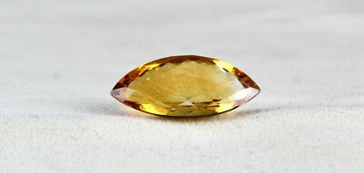 Natural Yellow Citrine 15.87ct Fancy Faceted Gemstone Pendant Designing