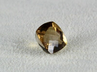 Natural Yellow Tourmaline 5.30ct Cushion Fine Cut Gemstone Ring Pendant