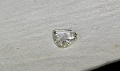 Certified Natural Diamond Rose Cut 1.31ct Pear Shaped Stone For Ring Pendant