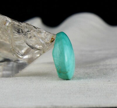 Certified Natural Turquoise 36.90ct 27x23mm Cab Gemstone Ring Pendant Design