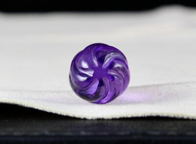 Natural Amethyst Tear Drop Pendant 21 X 14 Mm 28.05 Cts Gemstone Hanging