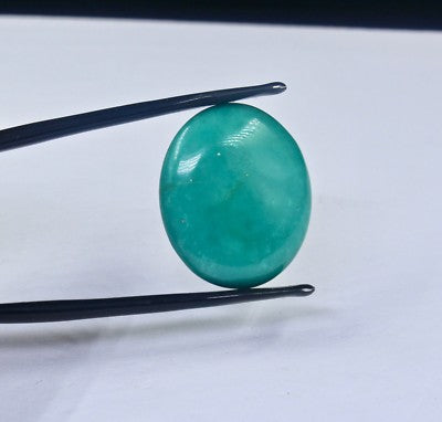 Certified Natural Blue Turquoise Oval 26mm 27.64 Ct Loose Gemstone Pendant