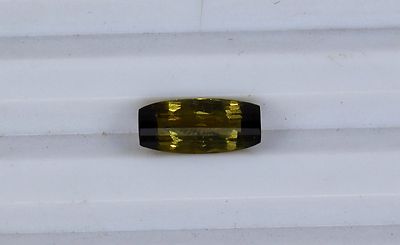 Natural Green Multi Tourmaline Fancy Cut 3.88 Ct Gemstone Ring Pendant