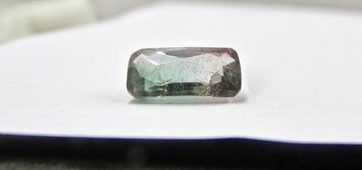 12x6 Mm Natural Multi Tourmaline 3.09 Ct Rectangle Ring Pendant Gemstone
