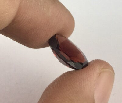 Natural Rhodolite Garnet Oval 11.44ct Pair Finest Gemstone For Earrings