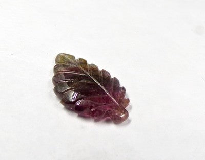 Natural Multi Tourmaline 9.79ct Carved Gemstone For Pendant Ring Brooch