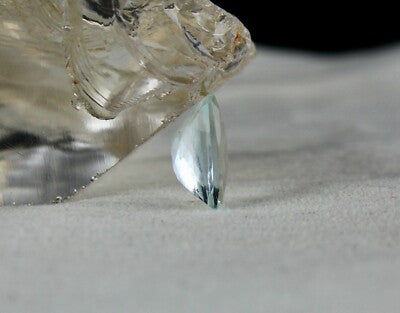 Natural Blue Aquamarine 5.07ct Cushion Loose Gemstone For Ring Pendant