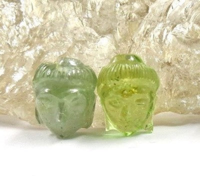 Natural Multi Tourmaline 19.97ct Carved Buddha Gemstone For Designing