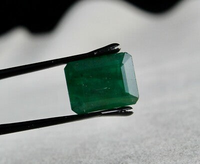 Certified Natural Emerald Octagon Cut 15x11mm 11.42ct Gemstone Ring Pendant