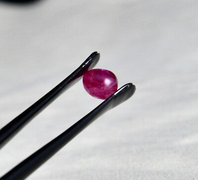 Certified 8 Mm Natural Burma Ruby Round Cabochon 2.58 Ct Gemstone Ring Pendant