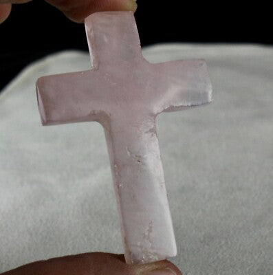 Vintage Multi Quartz 8 Pcs 665 Cts Gemstone Spiritual Cross Pendant