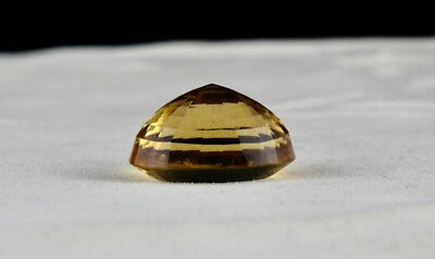 Certified 32mm Oval Cut Natural Citrine Pendant 87.60ct Top Gemstone For Women