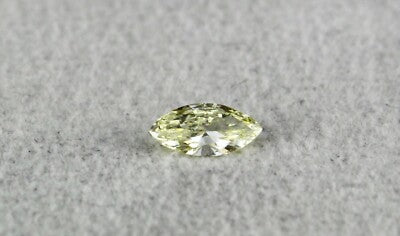 Certified Fancy Natural Diamond Marquise Cut 0.45 Ct Stone For Ring Pendant