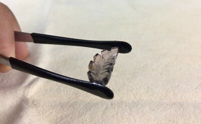 Natural Multi Tourmaline Leaves Earrings 9.54ct Gemstone Stud Designing