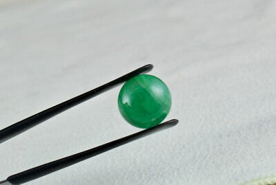 Certified Natural Rubies Emerald Blue Sapphire 41ct Round Gem 14mm