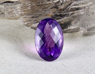 Premium Natural Amethyst 24.93 Ct Oval Cut Gemstone For Pendant Or Ring