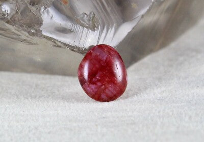 Old Mines Ruby Cabochon 3.35ct Gemstone Fancy Ring Pendant Design