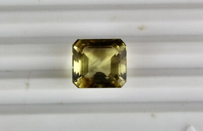 Natural Lemon Quartz Big Loose 17x18mm 26.42 Ct Square Cut Gemstone Pendant
